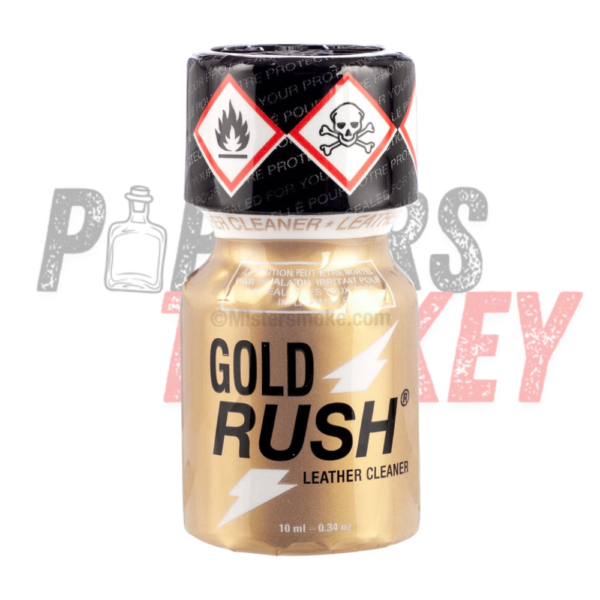 Poppers Gold Rush Small 10 ML - poppersturkey.com