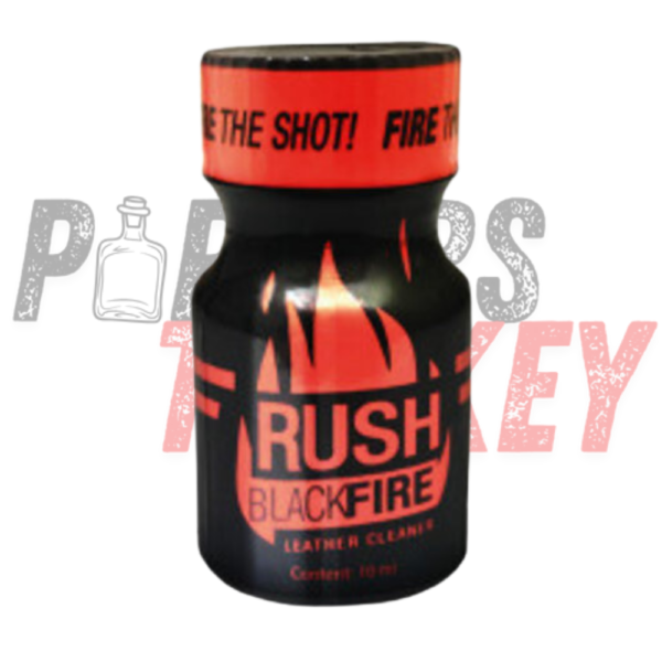 Poppers RUSH Black Fire 10 ML Siyah Ateş