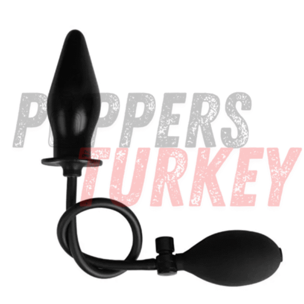 Şişirme Özellikli Yumuşak Silikon Anal Açıcı Genişletici Anal Plug