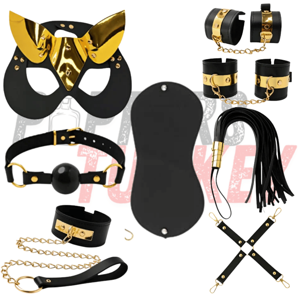 Fantezi Set Kırbaçlı 8 Li Set